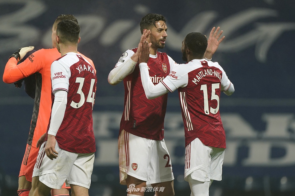 [英超]西布朗0-4阿森纳 拉卡泽特两球