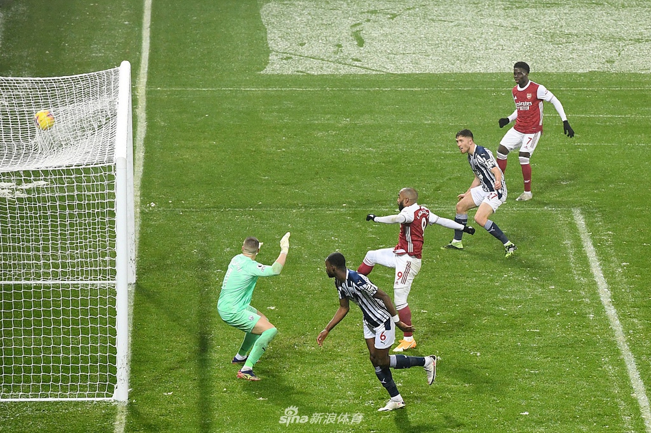 [英超]西布朗0-4阿森纳 拉卡泽特两球