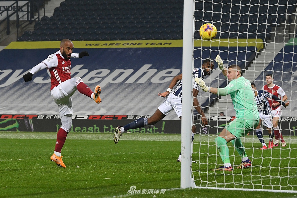 [英超]西布朗0-4阿森纳 拉卡泽特两球