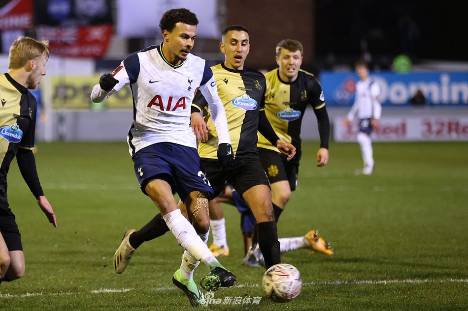 [足总杯]海运联0-5热刺 威尼修斯戴帽