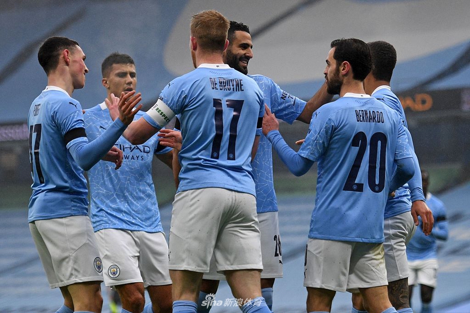 [足总杯]曼城3-0伯明翰 B席两球