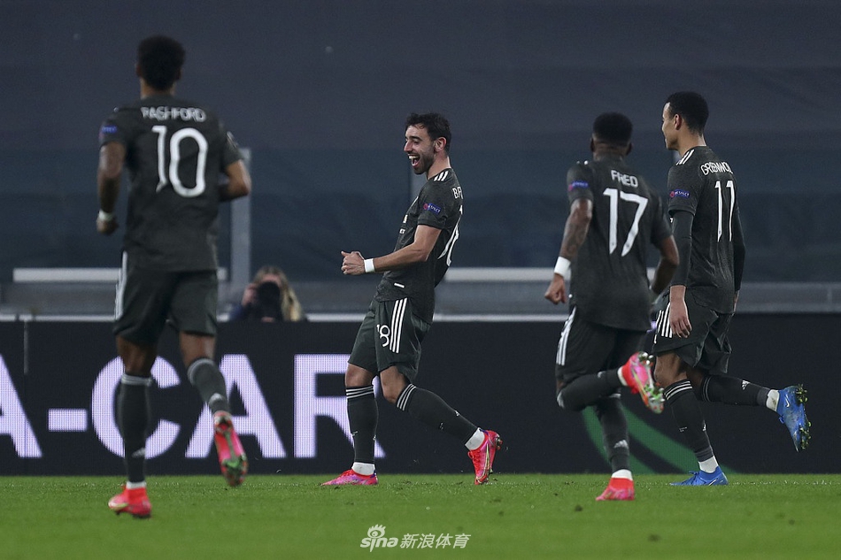 [欧联杯]皇家社会0-4曼联 B费两球