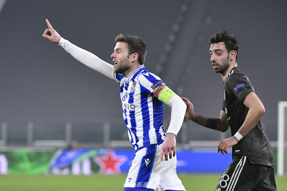 [欧联杯]皇家社会0-4曼联 B费两球