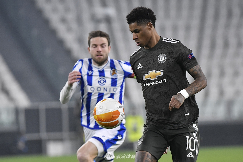 [欧联杯]皇家社会0-4曼联 B费两球