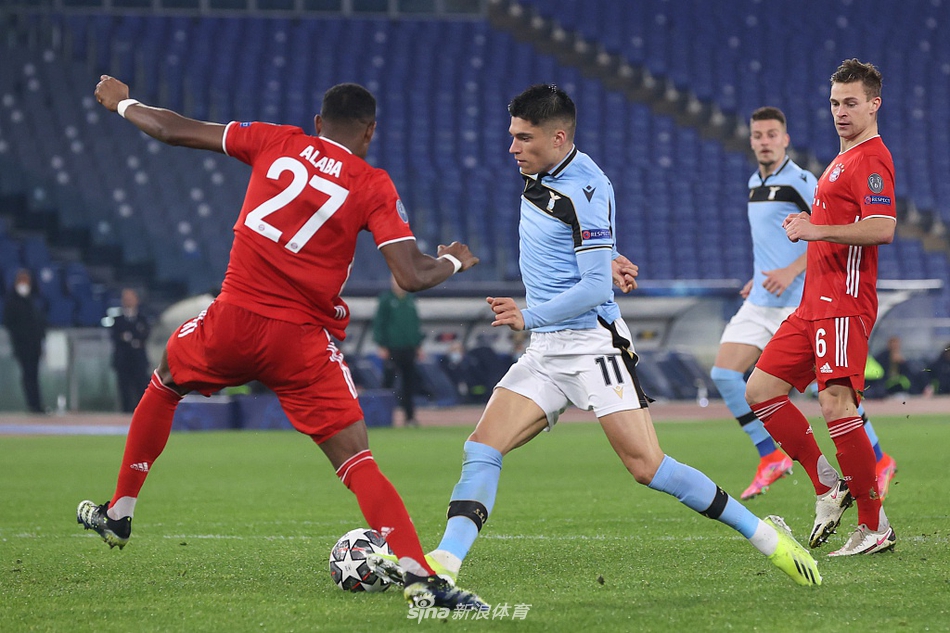 [欧冠]拉齐奥1-4拜仁 莱万破门