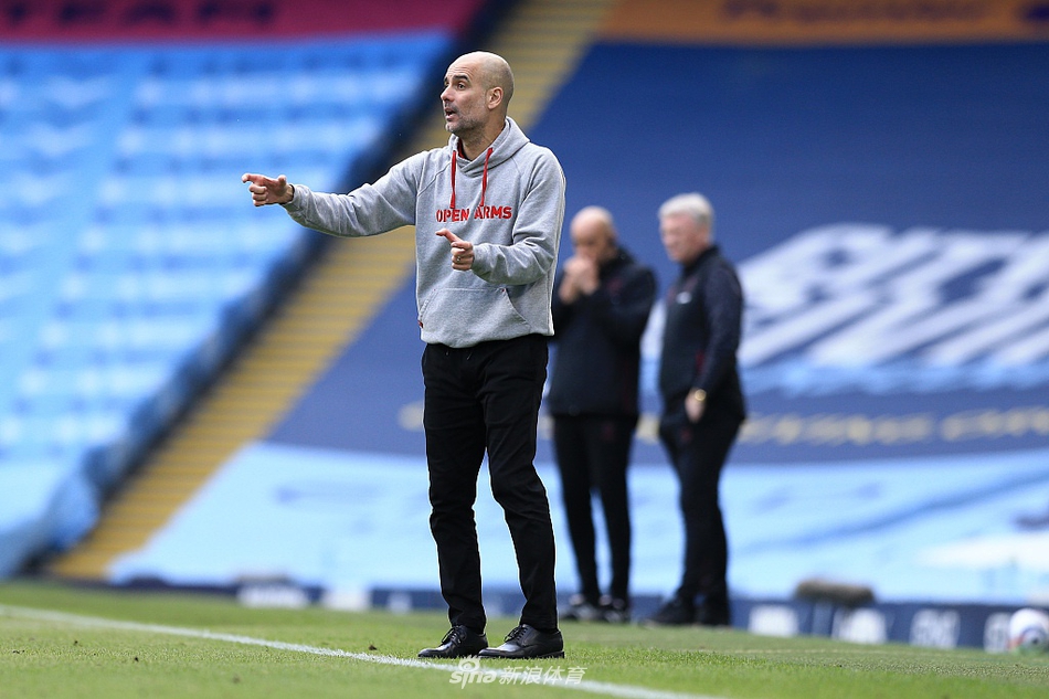 [英超]曼城2-1西汉姆 豪取20连胜