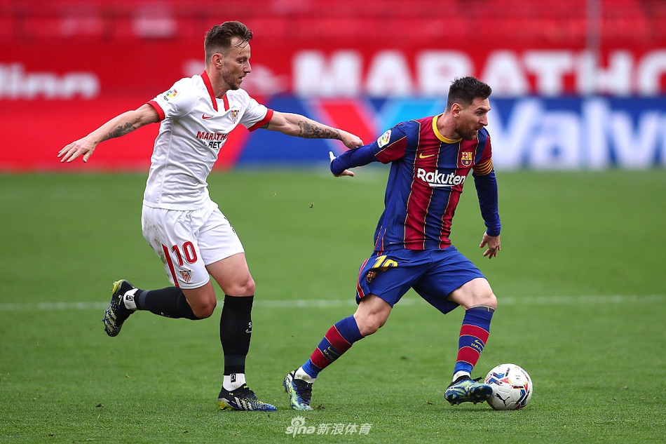 [西甲]塞维利亚0-2巴萨 梅西传射