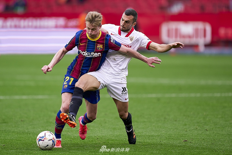 [西甲]塞维利亚0-2巴萨 梅西传射