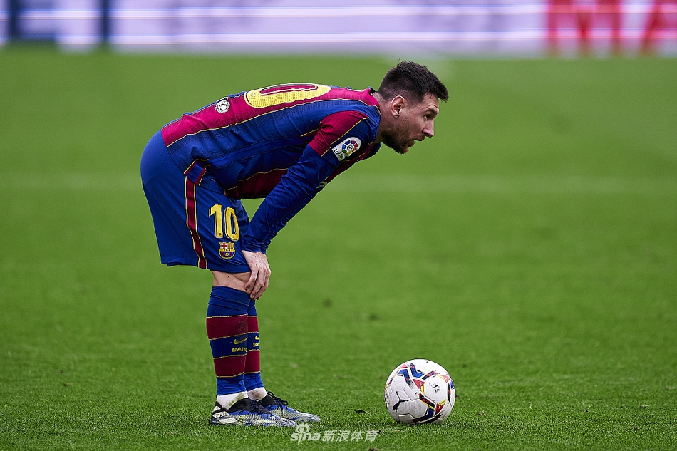 [西甲]塞维利亚0-2巴萨 梅西传射