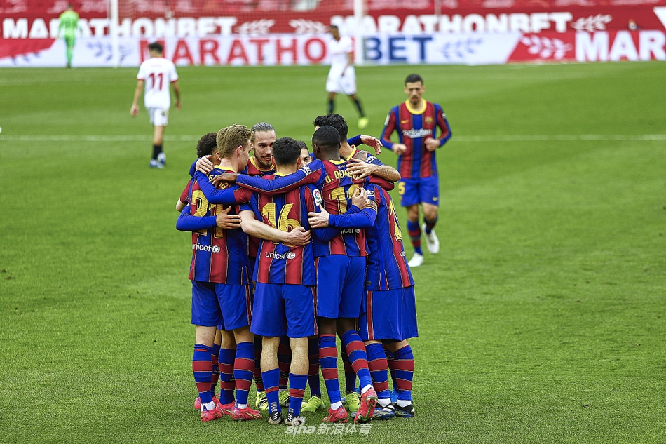 [西甲]塞维利亚0-2巴萨 梅西传射