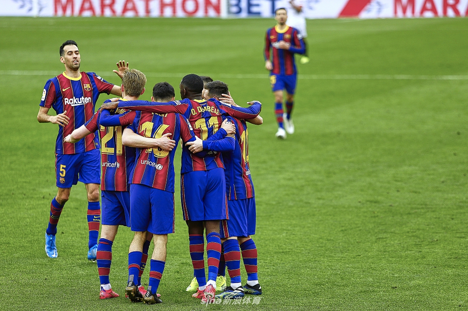 [西甲]塞维利亚0-2巴萨 梅西传射