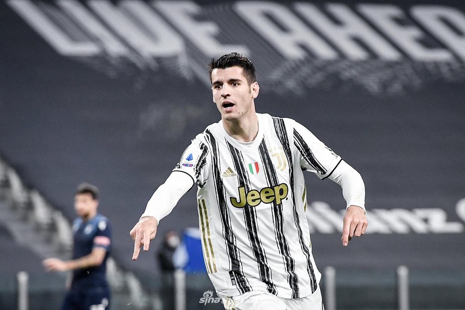 [意甲]尤文3-1拉齐奥 莫拉塔两射一传