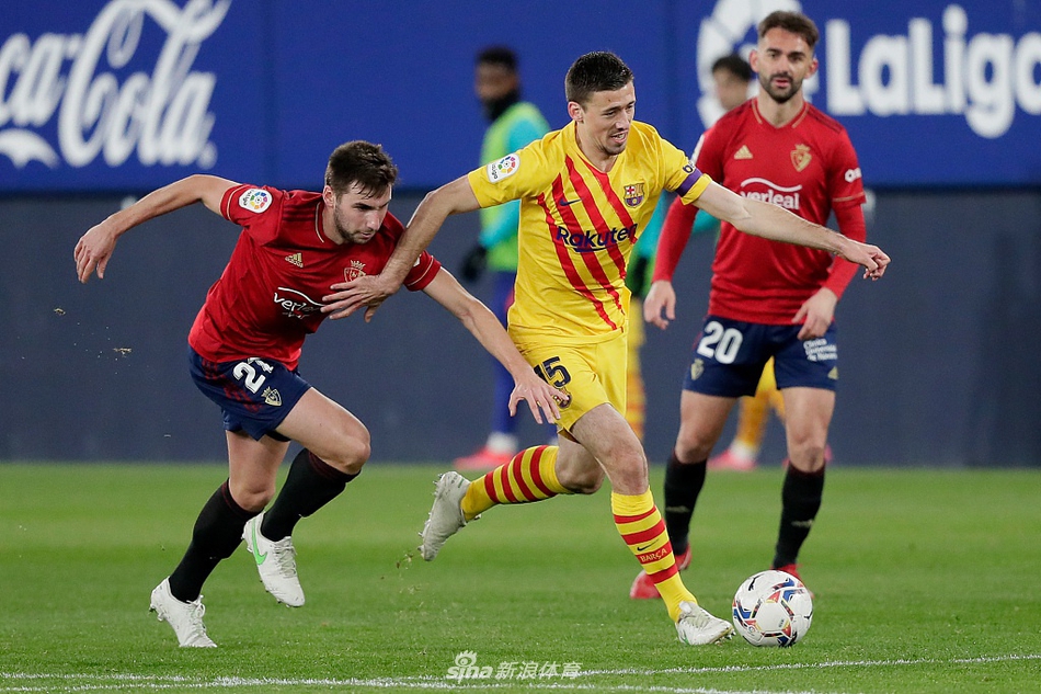 [西甲]奥萨苏纳0-2巴萨 梅西两助攻