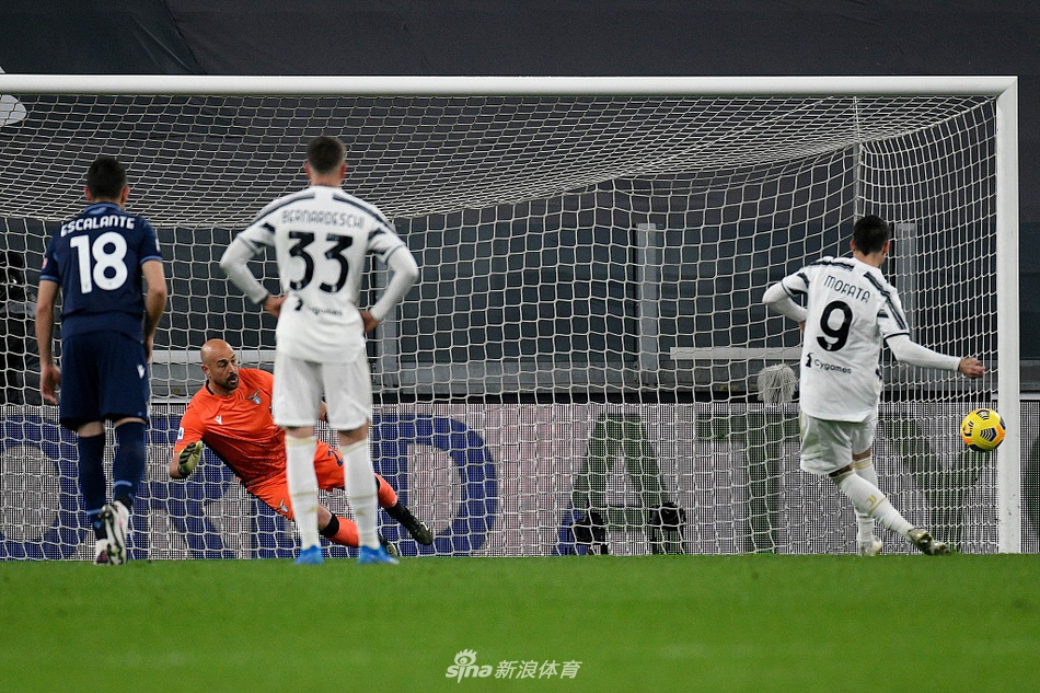 [意甲]尤文3-1拉齐奥 莫拉塔两射一传