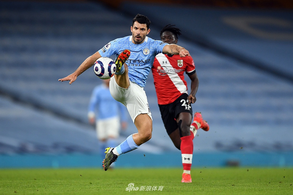 [英超]曼城5-2南安普顿 德布劳内马赫雷斯两球