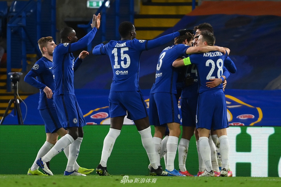 [欧冠]切尔西2-0马竞 时隔7年进8强