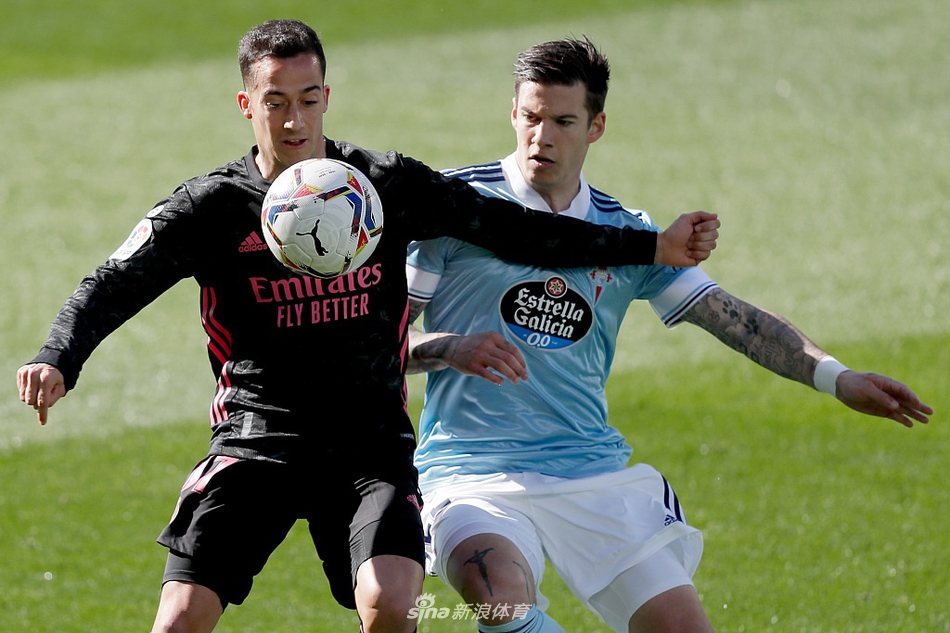 [西甲]塞尔塔1-3皇马 本泽马两射一传