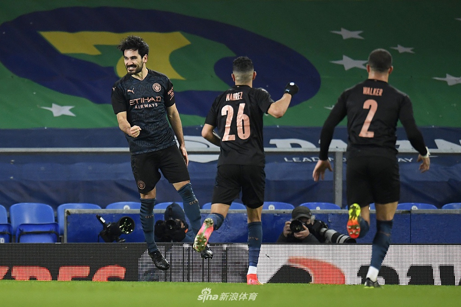 [足总杯]埃弗顿0-2曼城 德布劳内破门