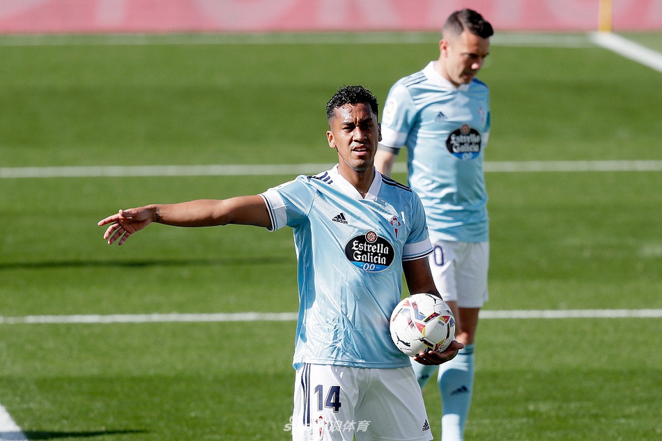 [西甲]塞尔塔1-3皇马 本泽马两射一传