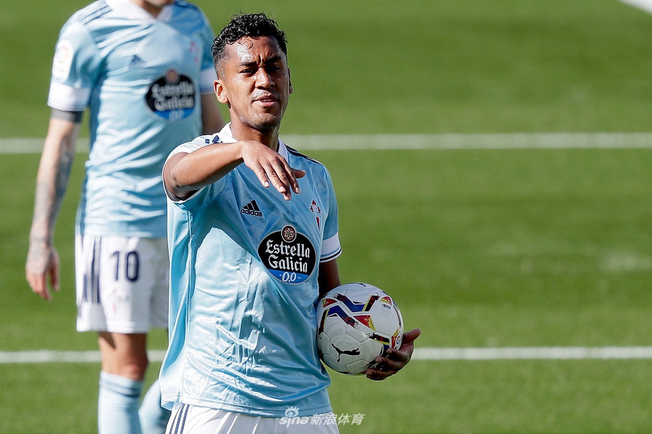 [西甲]塞尔塔1-3皇马 本泽马两射一传