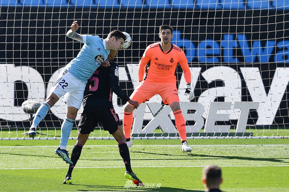 [西甲]塞尔塔1-3皇马 本泽马两射一传