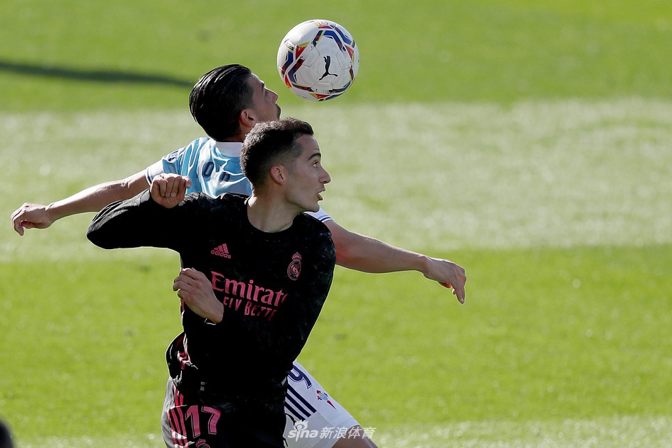 [西甲]塞尔塔1-3皇马 本泽马两射一传