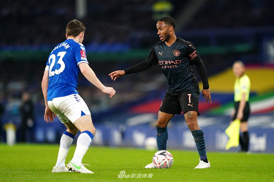 [足总杯]埃弗顿0-2曼城 德布劳内破门