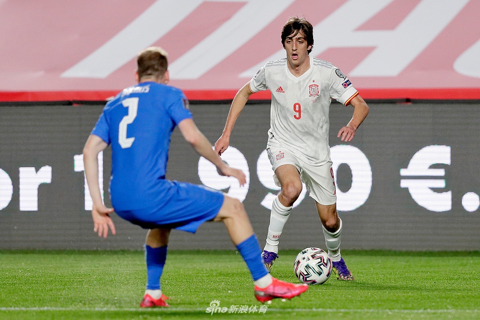 [世预赛]西班牙1-1希腊 莫拉塔破门
