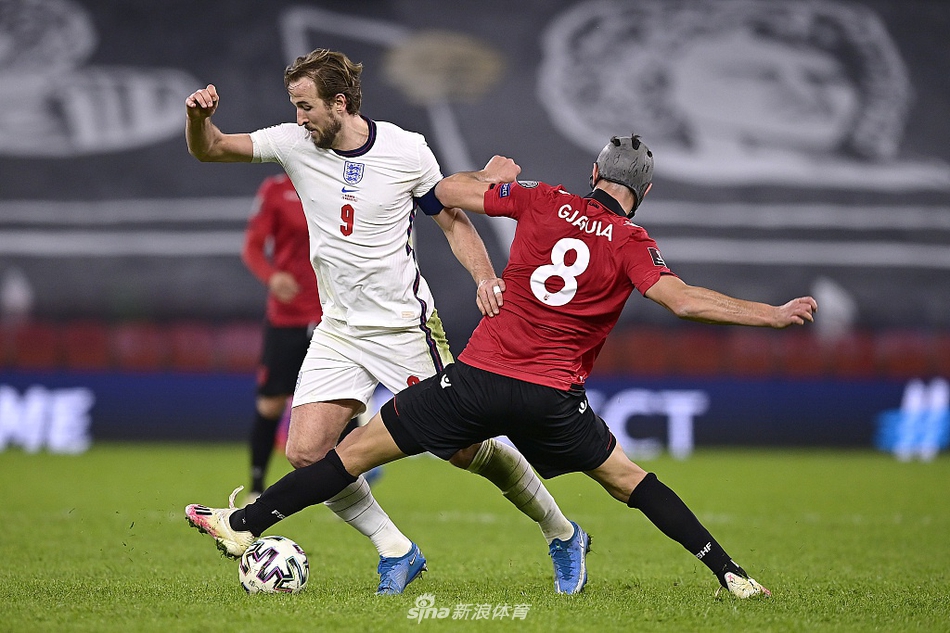 [世预赛]英格兰2-0阿尔巴尼亚 凯恩传射