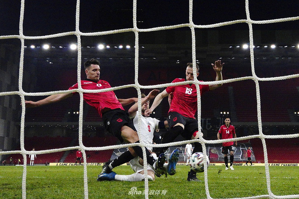 [世预赛]英格兰2-0阿尔巴尼亚 凯恩传射