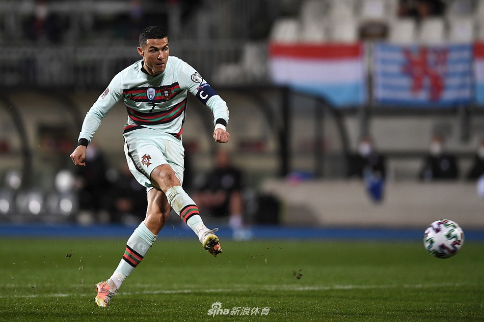[世预赛]卢森堡1-3葡萄牙 C罗破门