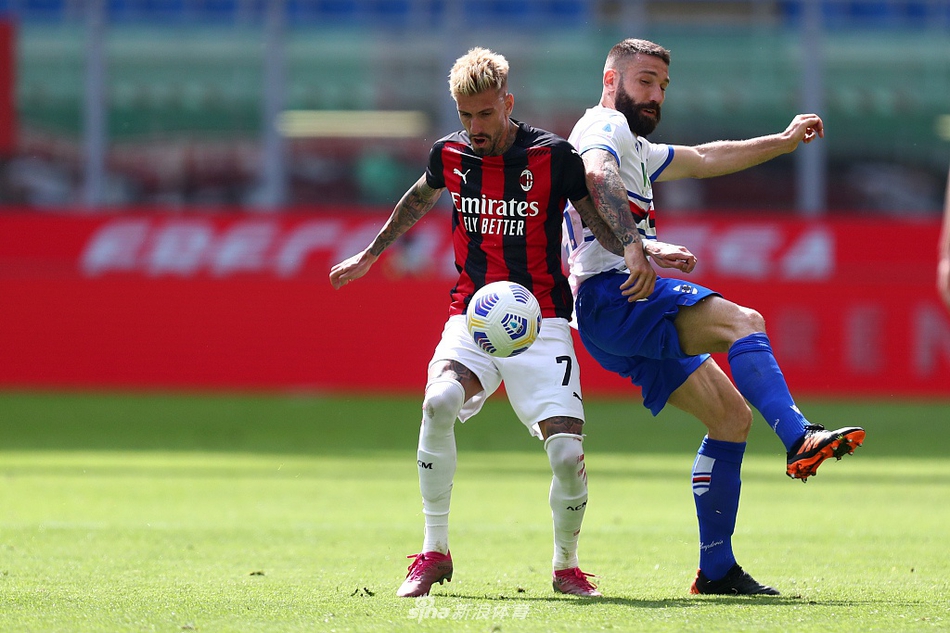 [意甲]AC米兰1-1桑普多利亚