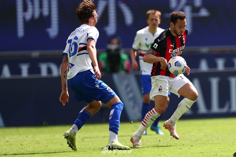 [意甲]AC米兰1-1桑普多利亚