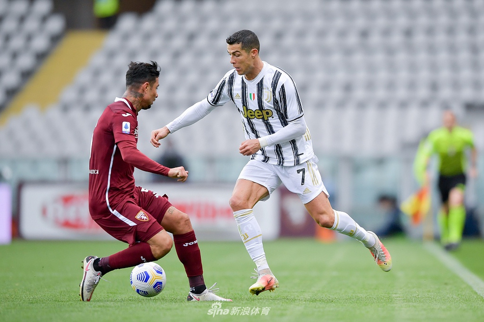 [意甲]都灵2-2尤文 C罗破门