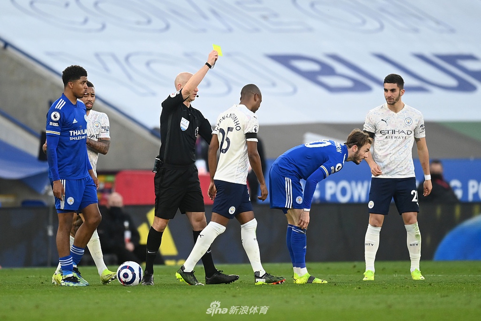 [英超]莱斯特0-2曼城