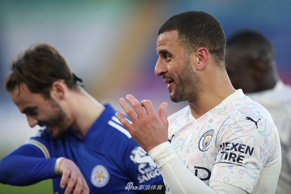 [英超]莱斯特0-2曼城