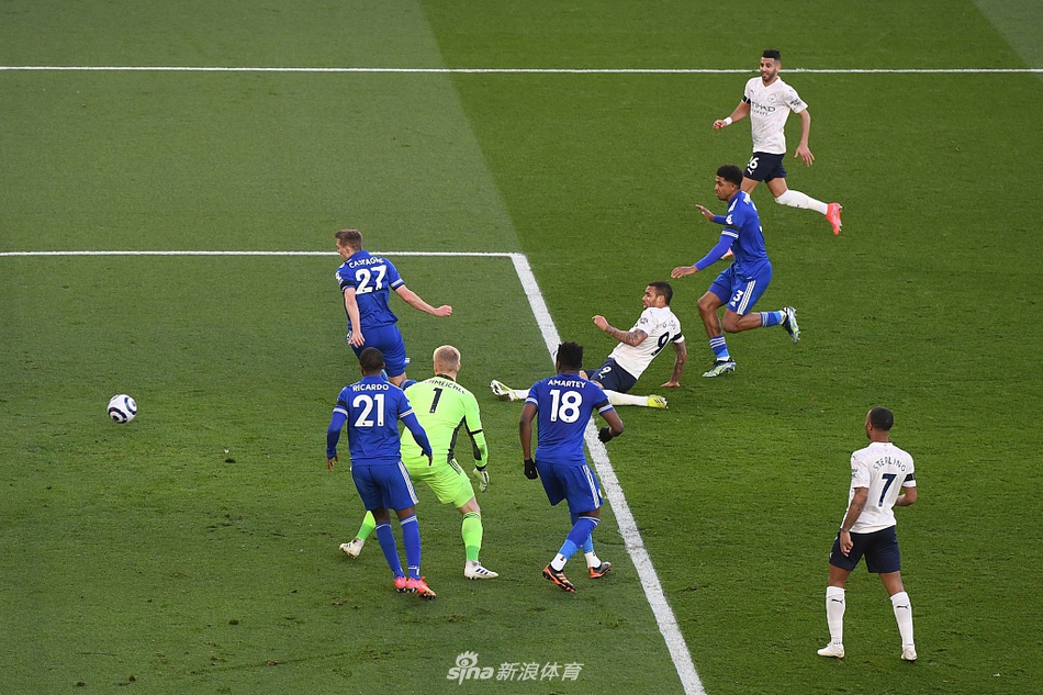 [英超]莱斯特0-2曼城