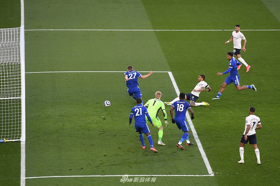 [英超]莱斯特0-2曼城