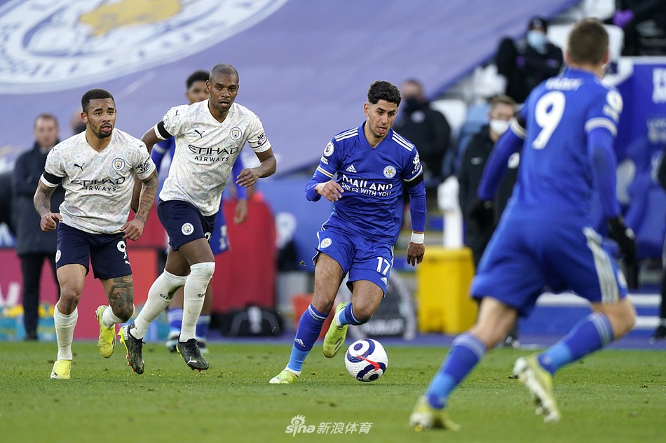 [英超]莱斯特0-2曼城