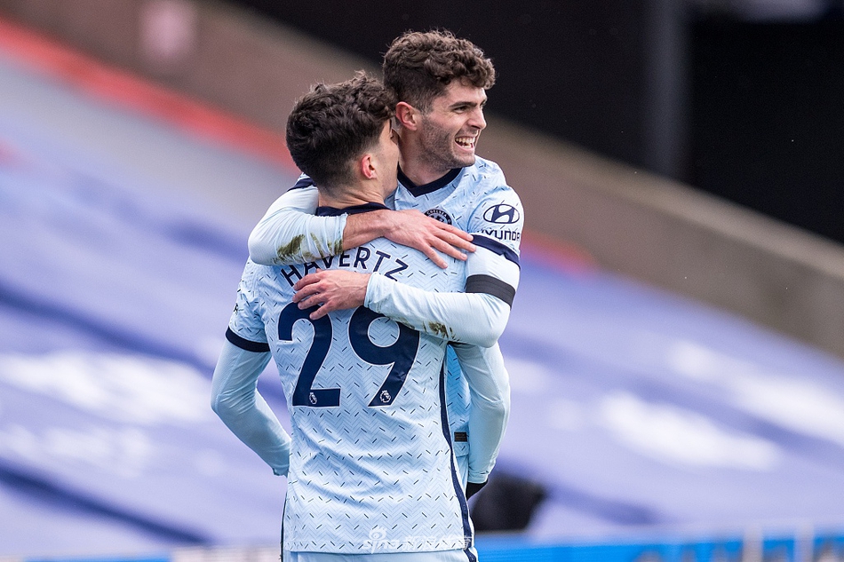 [英超]水晶宫1-4切尔西 普利西奇两球