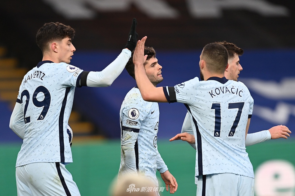 [英超]水晶宫1-4切尔西 普利西奇两球