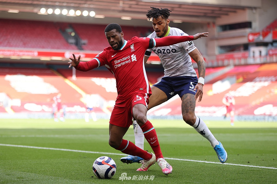 [英超]利物浦2-1维拉 阿诺德绝杀