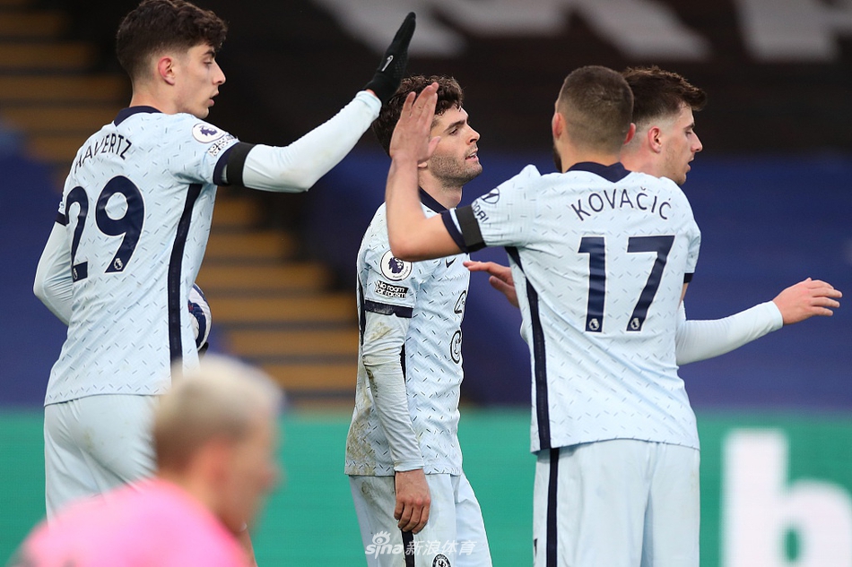 [英超]水晶宫1-4切尔西 普利西奇两球