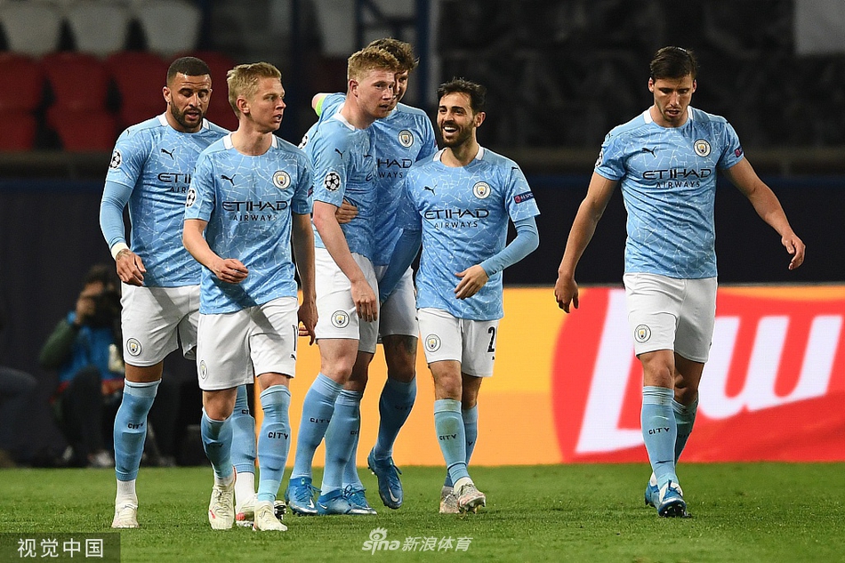 [欧冠]巴黎1-2曼城 德布劳内破门