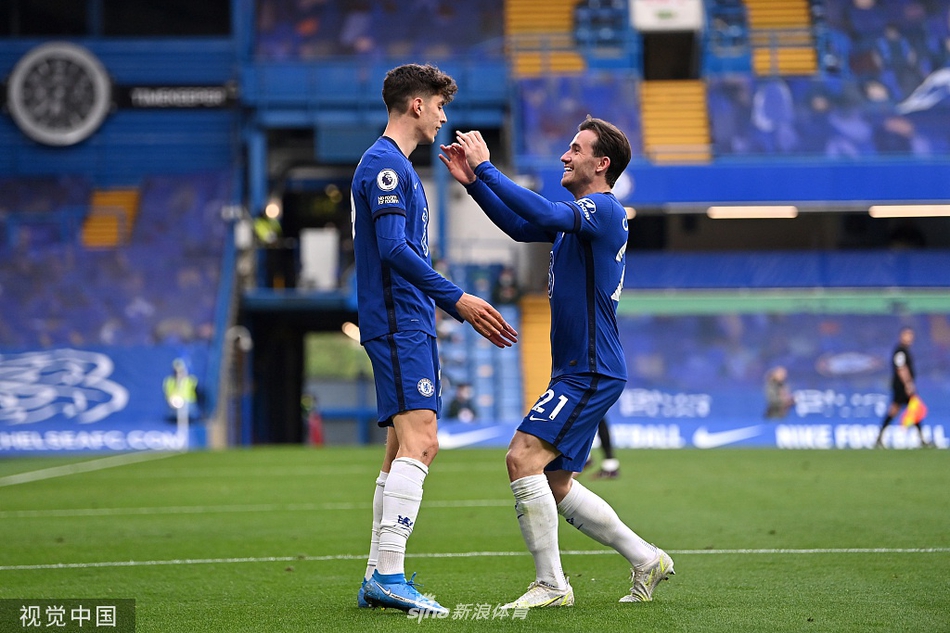 [英超]切尔西2-0富勒姆 哈弗茨两球