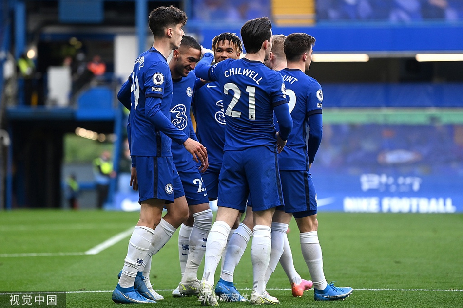 [英超]切尔西2-0富勒姆 哈弗茨两球