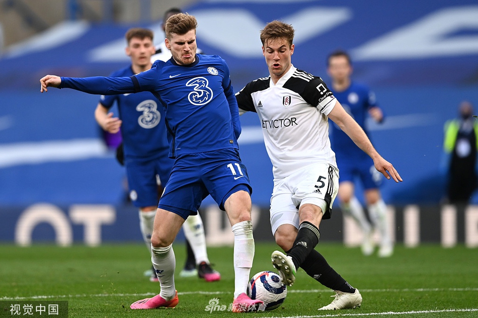 [英超]切尔西2-0富勒姆 哈弗茨两球