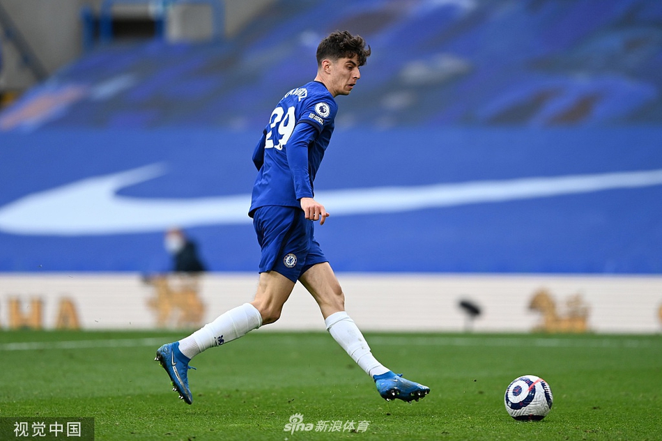 [英超]切尔西2-0富勒姆 哈弗茨两球