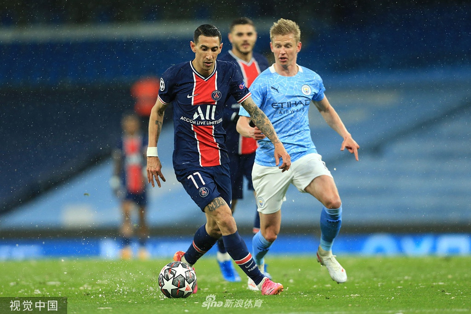 [欧冠]曼城2-0巴黎圣日耳曼 马赫雷斯两球