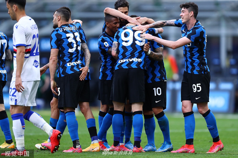 [意甲]国米5-1桑普多利亚 桑切斯两球